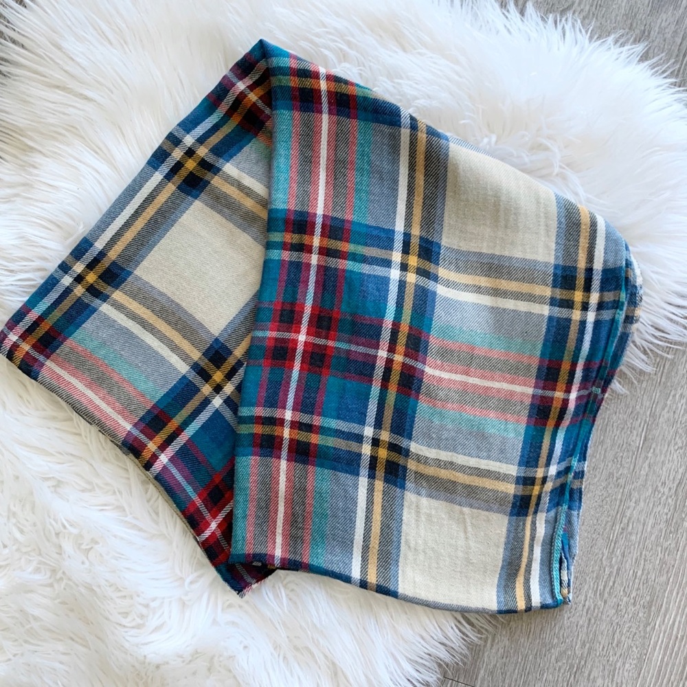 Francesca’s Classic Plaid Infinity Scarf